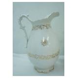Vintage Homer Laughlin Victorian Vanity Pitcher w/gold gild