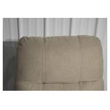 Power Lift Recliner Chair - Beige Fabric, Remote Control, Single Unit
