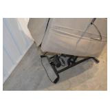 Power Lift Recliner Chair - Beige Fabric, Remote Control, Single Unit