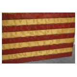 American Flag Wood Wall Art - Rustic Pallet Panel 57x32