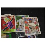 Topps Baseball Cards - Joe Mauer First Baseman Figure & Jonathan Papelbon Card