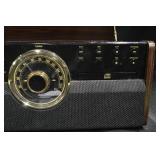 Victrola Console Record Player AM/FM Radio - Wood Cabinet, Auto Stop