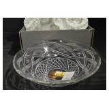 Waterford Crystal 13 in Lead Crystal Bowl - Model 130166 - Special Pattern