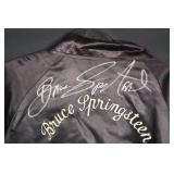 Vintage Bruce Springsteen Satin - DARKNESS ON THE EDGE OF TOWN -Tour Jacket Signed Very Rare Piece Of Rock And Roll History!