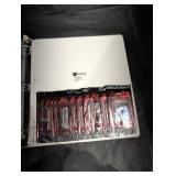 Coca-Cola Collector Cards 1993 Binder with Coke Caps