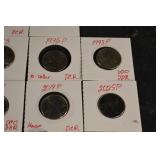 Error Coins & Die Variants - DDR, DDO Lincoln Cents (P Mint) Assorted (Lot of 14)