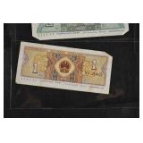 PRC Banknotes 1 Jiao & 2 Jiao Assortment Zhongguo Renmin Yinhang 1980s