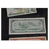 Royal Bank of Scotland £1 Note; Bank of Canada CAD$1 & CAD$2 Notes