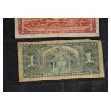 Royal Bank of Scotland £1 Note; Bank of Canada CAD$1 & CAD$2 Notes