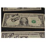 Six US One Dollar Trinary Notes