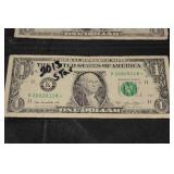 United States One Dollar Star Notes 2017 (Lot of 6)