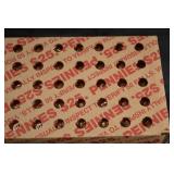US Pennies Box - 2023 Lincoln Cents, Cardboard Packaging with Perforated Top
