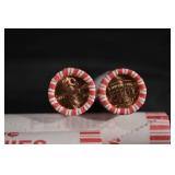 15 Rolls of 2023 Pennies - 50 Coins per Roll, Copper US Currency (new)