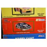 Racing Champions NASCAR Die-Cast Car Banks (Lot of 3) - 1994 Limited Edition