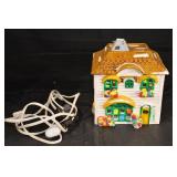 Dept 56 Snowhouse Series Ceramic Lighted House - Exclusive 1983 Taiwan ROC