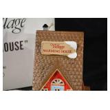 Department 56 Snow Village Warming House - Hand Painted Ceramic