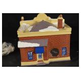 Department 56 Village Vet and Pet Shop Snow Village 1992