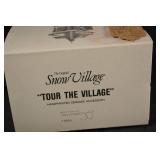 Dept 56 Snow Village Tour the Village 5452-6 Handpainted Ceramic Accessory
