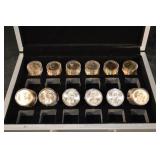 John Adams Presidential Dollar - US Mint Uncirculated (Lot of 12 rolls With 12 Coins in each roll) $144 total