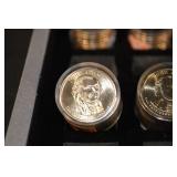 John Adams Presidential Dollar - US Mint Uncirculated (Lot of 12 rolls With 12 Coins in each roll) $144 total