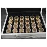 Presidential Dollar Coins - 24 Rolls Sealed & Never Circulated $288 Dollar Coins Total