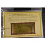 22KT Gold Replicas of Classic U.S. Paper Currency - Darling Mint Display Set