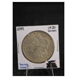 Morgan Silver Dollar 1899 - VF30 Detail