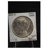 1923-D Peace Dollar
