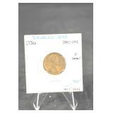 1936 Lincoln Cent Doubled Die Obverse (DDO-001) - F Detail