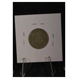 Lot Of 2 V- Nickels 1884,1883