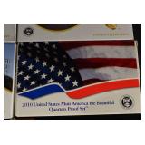 United States Mint America the Beautiful Quarters Proof Set (Lot of 9)