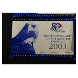 United States Mint 50 State Quarters Proof Set