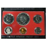 United States Proof Set Collection - 12 Red Display Cases (12 Sets)