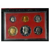 United States Proof Set Collection - 12 Red Display Cases (12 Sets)