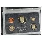 United States Proof Sets - Assorted Years in Red Presentation Cases