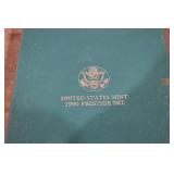 United States Mint 1990 Prestige Set - Eisenhower Centennial Silver Dollar & 6-Coin Proof Set