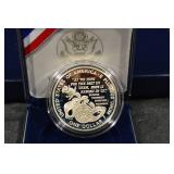 1995 Special Olympics World Games Silver Dollar - Proof Coin with COA