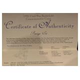 United States Mint 1995 Prestige Set Civil War Battlefield Commemorative Coins