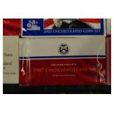 United States Mint Uncirculated Coin Sets - Assorted Years (1987-2006)