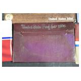 United States Mint Uncirculated Coin Sets - Multi-Year Lot (1984-1991) Lot Of 10