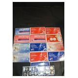 United States Mint Uncirculated Coin Set - Philadelphia & Denver (Assorted Years 2001-2005) Lot Of 13