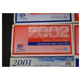 United States Mint Uncirculated Coin Set - Philadelphia & Denver (Assorted Years 2001-2005) Lot Of 13