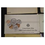 United States Mint Uncirculated Coin Sets - Assorted Years Lot Of 13