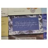United States Mint Uncirculated Coin Sets - Assorted Years Lot Of 13