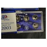 United States Mint Proof Sets & State Quarters (2000-2005) & 2008 Presidential $1