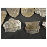 Minnesota Licensed Chauffeur Pins - Vintage 1930s-1950s Set