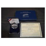 United States Mint Lewis & Clark Bicentennial Silver Dollar - Proof with COA & Box (2004)