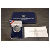 Leif Erikson Millennium Coin Set - US Mint 2000 Silver Dollar & Iceland 1,000 Kronur