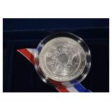 United States Mint West Point Bicentennial Commemorative Coin 1802-2002 Uncirculated Silver Dollar