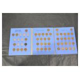 Canadian Small Cent Collection Album 1920 to Date - George V, VI & Elizabeth II